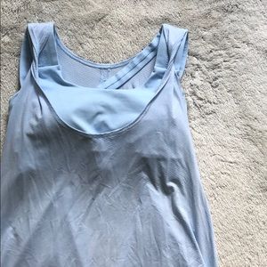 Lululemon tank top with attached sports bra